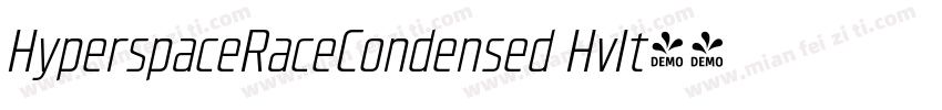 HyperspaceRaceCondensed HvIt字体转换